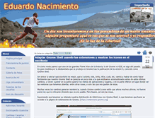 Tablet Screenshot of eduardonacimiento.com